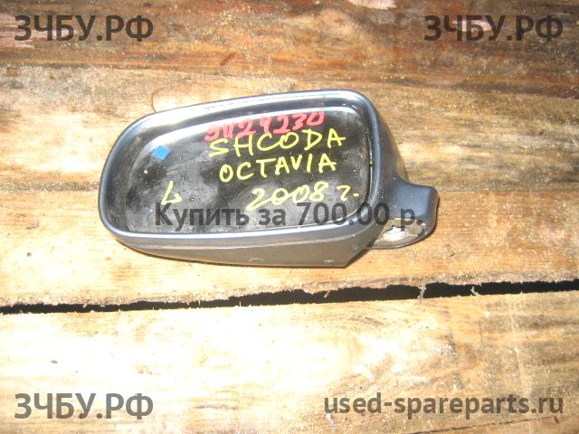 Skoda Octavia 2 (A4) Зеркало левое электрическое