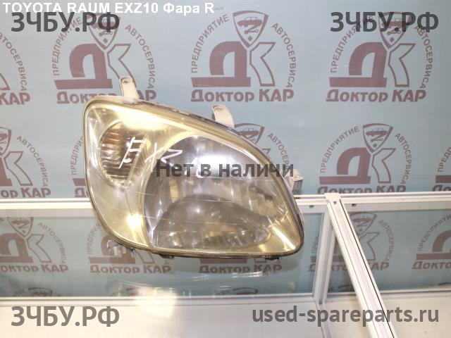 Toyota Raum 1 Фара правая