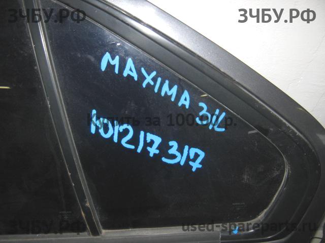 Nissan Maxima 1 (J30) Стекло двери задней левой (форточка)