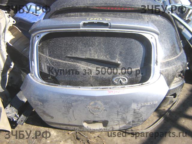 Opel Corsa D Дверь багажника