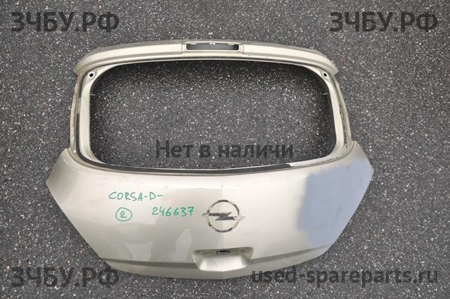 Opel Corsa D Дверь багажника