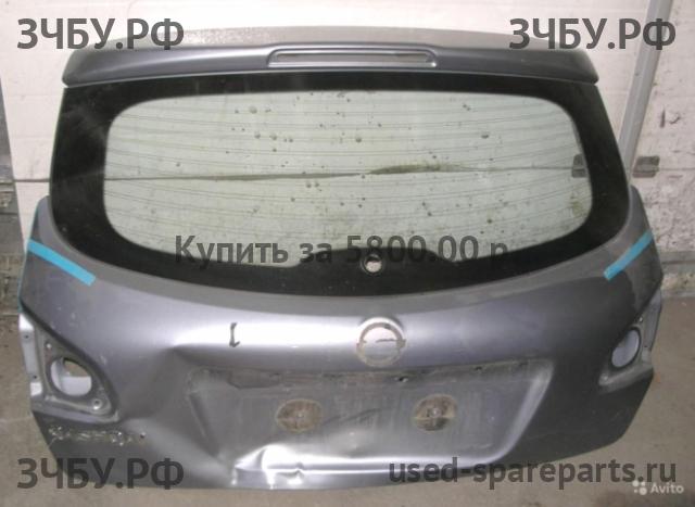 Nissan Qashqai (J10) Дверь багажника со стеклом