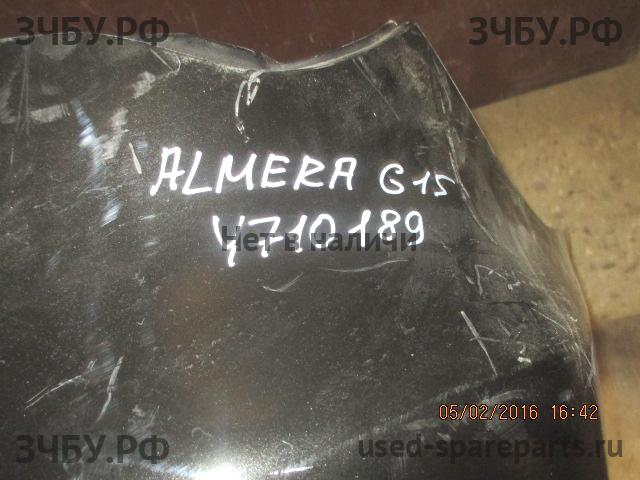 Nissan Almera G15 Бампер задний