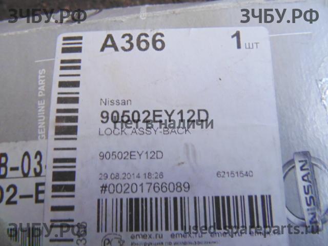 Nissan Micra K12 Замок багажника