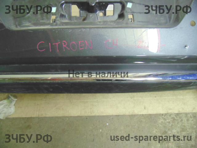 Citroen C4 (2) Накладка заднего бампера