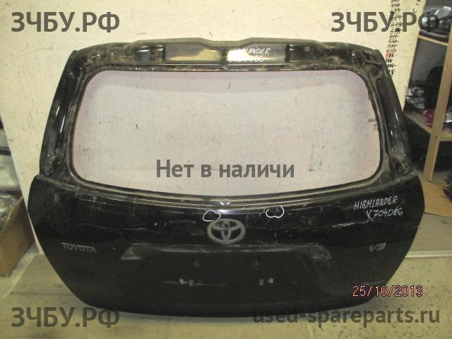 Toyota Highlander 2 Дверь багажника