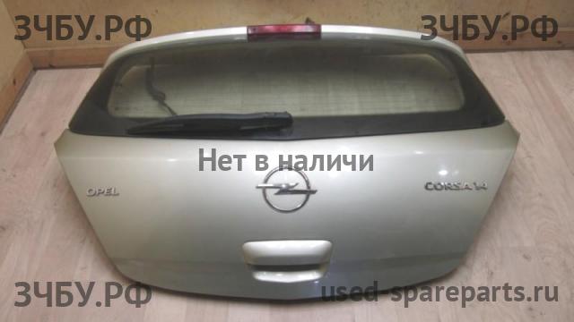Opel Corsa D Дверь багажника со стеклом