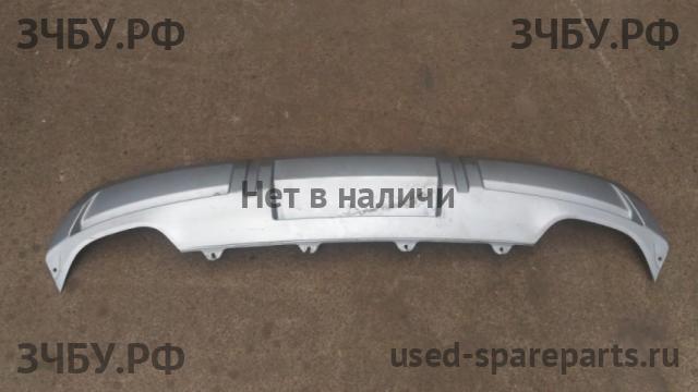 Skoda Octavia 3 (A7) Юбка заднего бампера