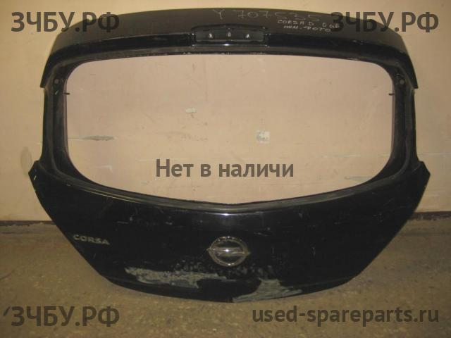 Opel Corsa D Дверь багажника