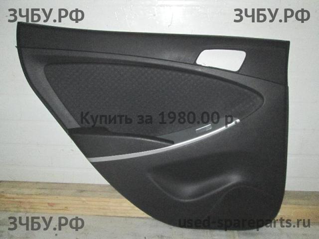 Hyundai Solaris 1 Обшивка двери задней левой