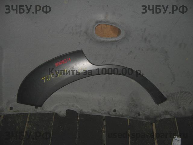 Hyundai Tucson 1 Накладка крыла заднего правого
