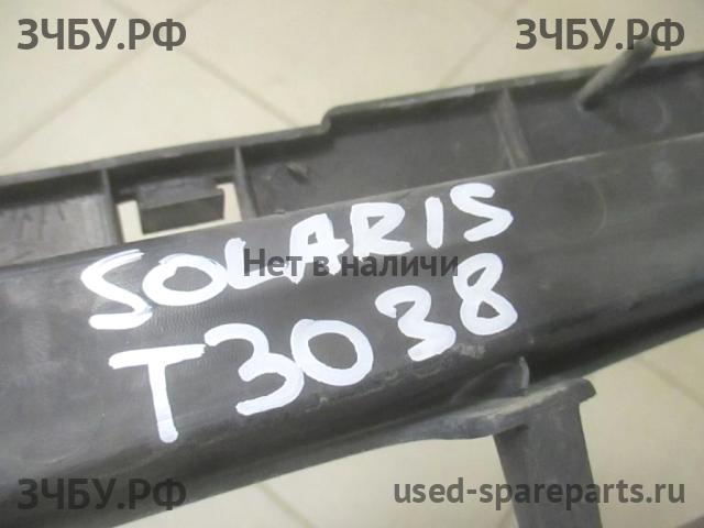 Hyundai Solaris 1 Решетка в бампер