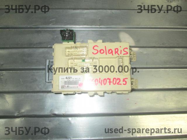 Hyundai Solaris 1 Блок предохранителей (в салон)