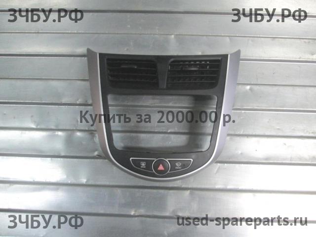 Hyundai Solaris 1 Накладка декоративная на торпедо