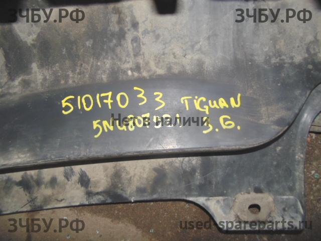 Volkswagen Tiguan 1 (Рестайлинг) Юбка заднего бампера