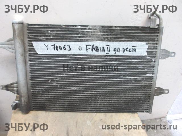 Skoda Fabia 2 Радиатор кондиционера