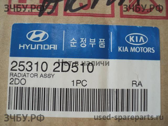 Hyundai Elantra 1 Радиатор основной (охлаждение ДВС)