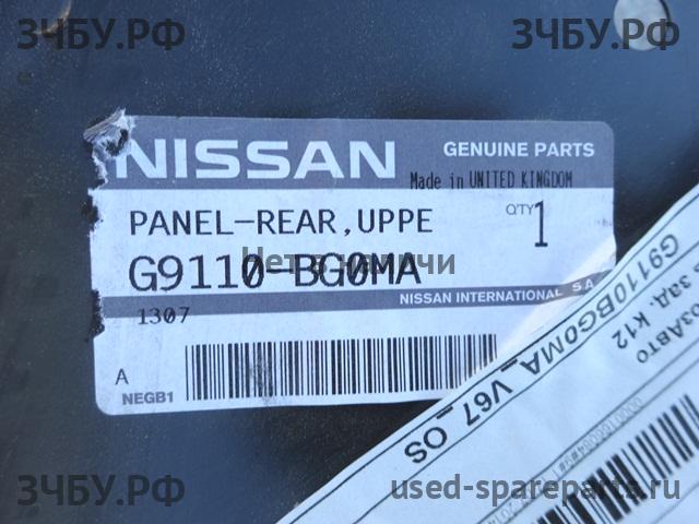 Nissan Micra K12 Панель задняя