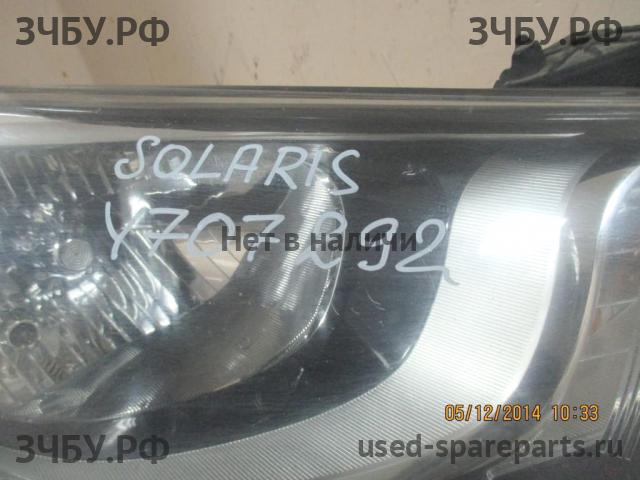 Hyundai Solaris 1 Фара правая