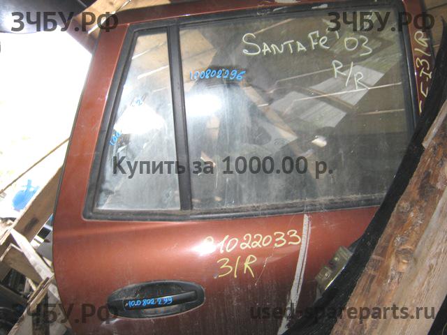 Hyundai Santa Fe 1 (SM) Стекло двери задней правой