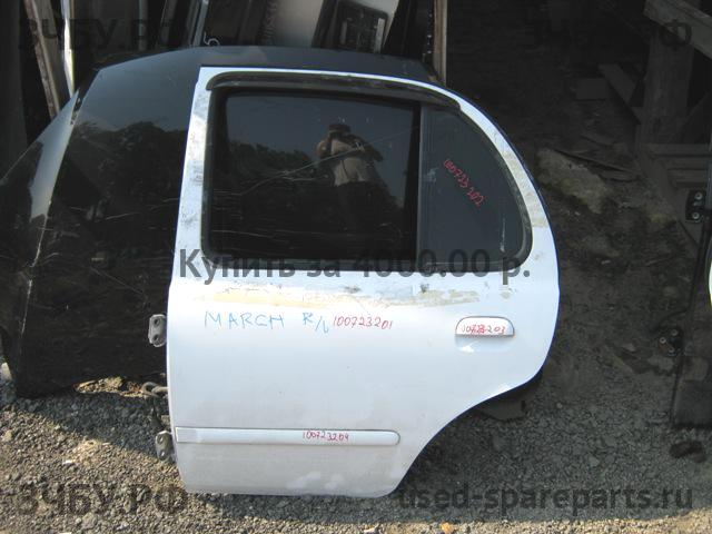 Nissan Micra K11 Дверь задняя левая