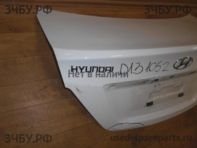 Hyundai Solaris 1 Крышка багажника