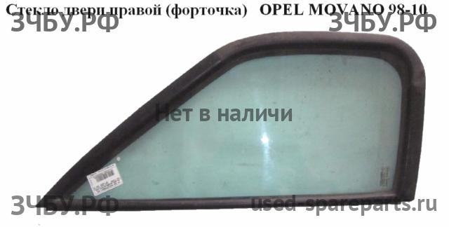 Opel Movano A Стекло двери передней правой (форточка)