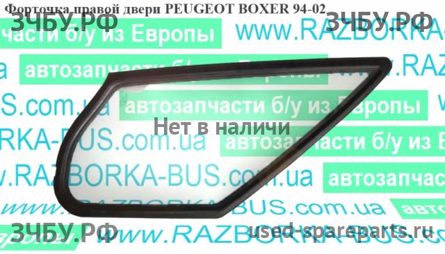Peugeot Boxer 1 Стекло двери передней правой (форточка)