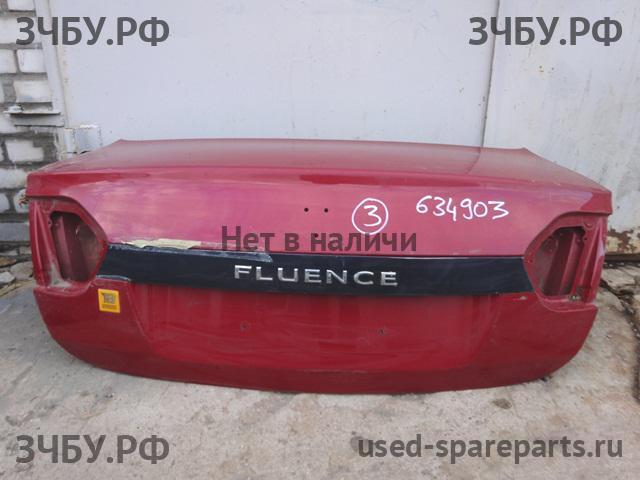 Renault Fluence Крышка багажника