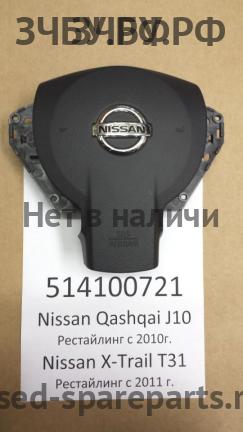 Nissan Qashqai (J10) Подушка безопасности водителя (в руле)