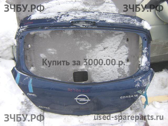 Opel Corsa D Дверь багажника