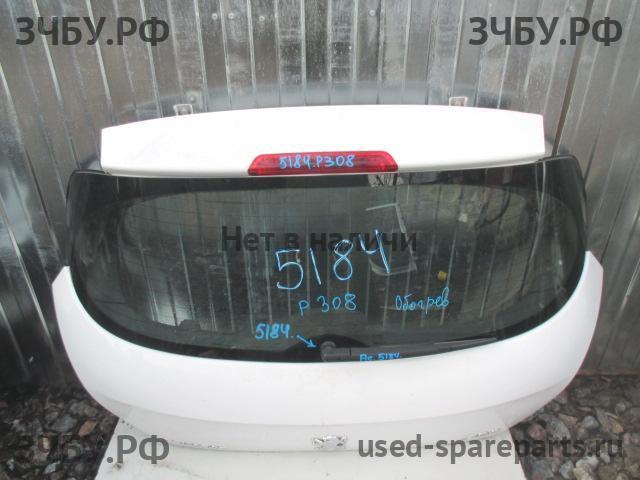 Peugeot 308 Дверь багажника со стеклом
