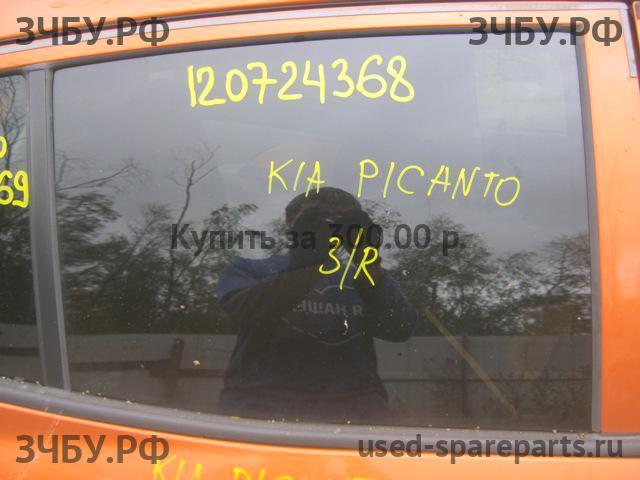 KIA Picanto 1 Стекло двери задней правой