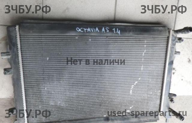 Skoda Octavia 2 (А5) Радиатор основной (охлаждение ДВС)
