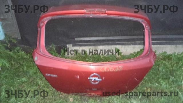 Opel Corsa D Дверь багажника