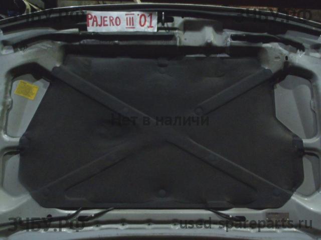 Mitsubishi Pajero/Montero 3 Шумоизоляция капота