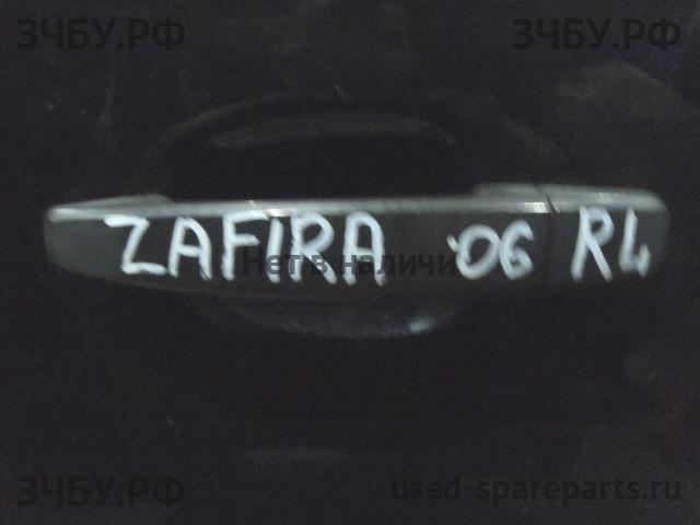Opel Zafira B Ручка двери задней наружная левая