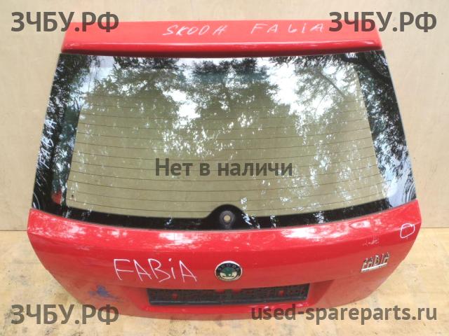 Skoda Fabia 1 Дверь багажника со стеклом