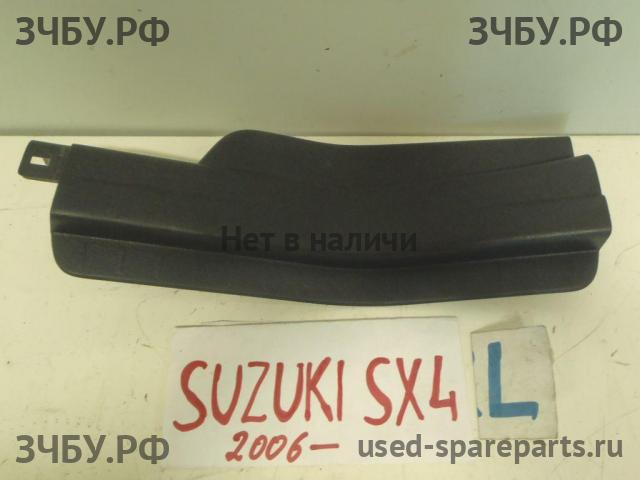 Suzuki SX4 (1) Накладка на порог задний левый