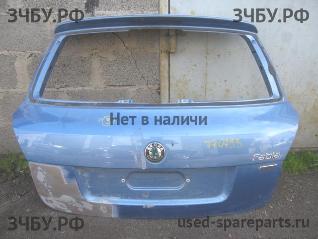 Skoda Fabia 2 Дверь багажника