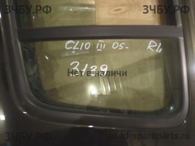 Renault Clio 3 Стекло двери задней левой