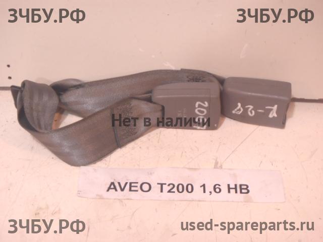 Chevrolet Aveo 1 (T200) Ответная часть ремня безопасности