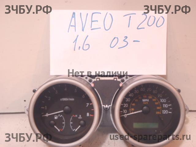 Chevrolet Aveo 1 (T200) Панель приборов
