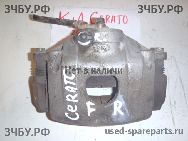 KIA Cerato 1 Суппорт передний правый (в сборе со скобой)