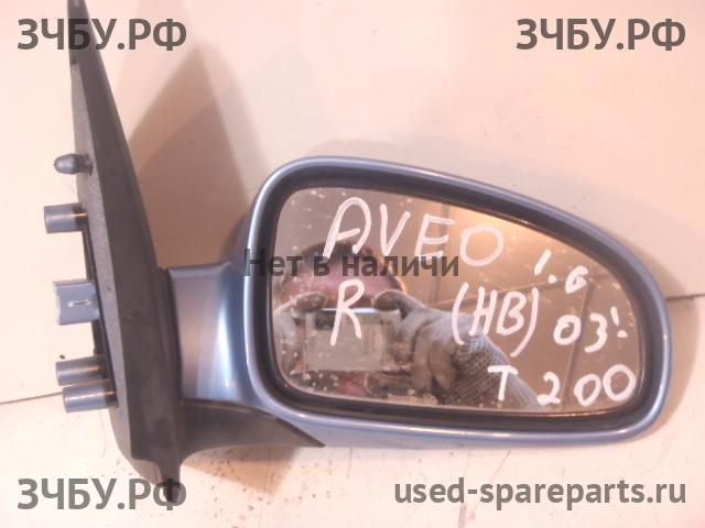 Chevrolet Aveo 1 (T200) Зеркало правое механическое