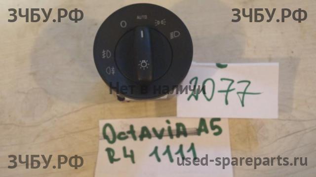 Skoda Octavia 2 (А5) Кнопка управления светом фар